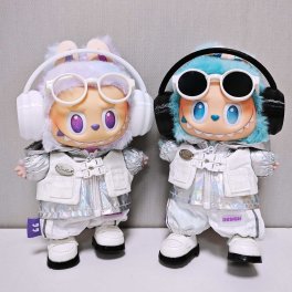 LABUBU ラブブ 5点セット ぬいぐるみ用服 洋服 ぬい服 ぬいぐるみ 着せ替え ドール服 人形 ぬい用服 衣装セット 推し活グッズ ぬいぐるみは別売り