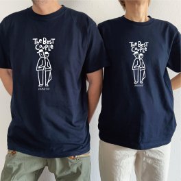 名前入りTシャツ【ベストカップルTシャツ】 名入れ 誕生日 父の日 母の日 出産祝い 結婚祝い 敬老の日  還暦 バレンタインデー 名前入り 家族 夫婦 親子 カップル ファミリーデザイン お揃い ペアtシャツ ペアルック tシャツ 親子コーデ リンクコーデ マタニティフォト 結婚記念 プレゼント ギフト ペアギフト クリスマスプレゼント