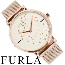 FURLA フルラ 腕時計 GIADA ジャーダ R4253108501 レディース ベージュ ピンクゴールド メッシュバンド 新品 無料ラッピング可