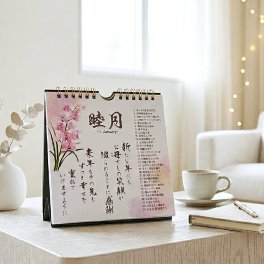 「何もいらないよ」という母へ｜想いが伝わる月めくり・手帳好きが喜ぶ記録カレンダー