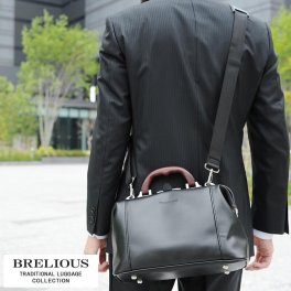 BRELIOUS ミニダレスバッグ 豊岡 メンズ B5 2way ショルダー ビジネスバッグ 通勤 mens business bag