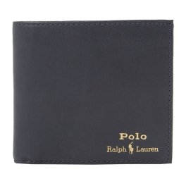 ラルフローレン Ralph Lauren ポロラルフローレン Polo Ralph Lauren メンズ 財布 二つ折り財布 折りたたみ財布 405803866 004 ネイビー系