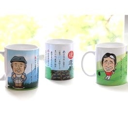 似顔絵マグカップ（名前詩・メッセージ）