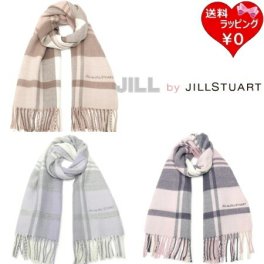 【無料ラッピング】 ジル バイ ジルスチュアート JILL by JILLSTUART ストール マフラー エンブロイダリーロゴチェックストール  レディース ブランド 正規品 新品 ギフト プレゼント 人気 おすすめ 誕生日 記念日 クリスマス 送料無料 jbj520274