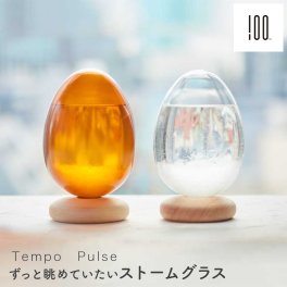 Tempo Pulse【テンポパルス】 ストームグラス インテリア オブジェ 気温 気圧 温度 湿度計 気温計 手作り ガラス 結婚祝い 引越し祝い 新築祝い 新生活 誕生日プレゼント オシャレ 男性 女性 20代 30代 40代 50代 60代 ギフト 贈り物 プレゼント 無料ラッピング 無料メッセージカード ギフト 父の日 2026 プレゼント