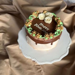 お好きなカラーにカスタマイズ❣¨ローズフラワーケーキ デコレーションケーキ