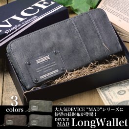 【送料無料】DEVICE MAD ラウンド長財布