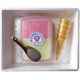 【秋田名物　元祖ババヘラアイス】児玉冷果　お試し！児玉冷菓のババヘラアイスセット