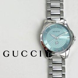 グッチ 腕時計 手表 レディース 母の日 おしゃれ 高級腕時計 手表 ブランド Gタイムレス おしゃれ 女性 30代 40代 50代 誕生日プレゼント 記念日 ギフト ステンレス ブレスレットウォッチ ターコイズブルー シルバー gucci 成人 卒業 入学
