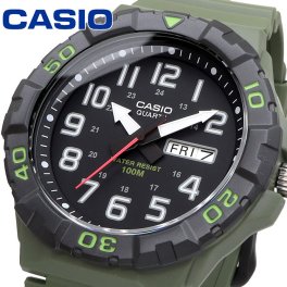 CASIO 腕時計 カシオ 時計 ウォッチ チープカシオ チプカシ ミリタリー メンズ MRW-210H-3AV [並行輸入品]