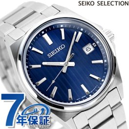 セイコーセレクション クオーツ 腕時計 ブランド メンズ 限定モデル SEIKO SBTH003 アナログ ネイビー