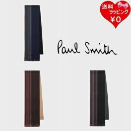 【無料ラッピング】 ポールスミス Paul Smith マフラー メンズ ハーフストライプ ラッセル 毛100% ブランド 正規品 新品 ギフト プレゼント 人気 おすすめ 誕生日 記念日 クリスマス 送料無料 psm520261