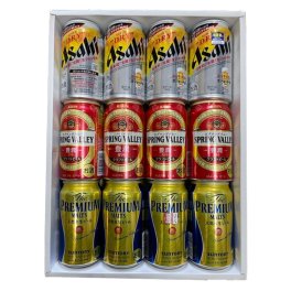 【特撰ギフト】限定・キリンスプリングバレー・アサヒ生ジョッキ缶・サントリープレミアムモルツ350缶×12本★【ビール・地ビール・酒】【父の日・お中元・御歳暮】【飲み比べギフト】【数量限定】【送料無料（北海道・沖縄以外）】