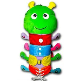TOKIX【BIGサイズあおむしくん】【関係キーワード】 知育 おもちゃ，2歳 おもちゃ，ボタン おもちゃ，モンテッソーリ 玩具，モンテッソーリ玩具， ボタンおもちゃ，指先 知育，知育 ボタン，知育玩具 2歳，指先の知育，おもちゃ 指先，ボタンの練習，ボタン練習 おもちゃ， モンテッソーリ 教具，montessori toys，ボタン　練習　おもちゃ， お着替え練習セット-D