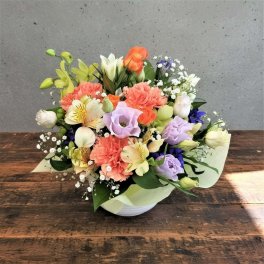 【明るいアレンジメント】明るく癒されるアレンジメント【大切な方へ】恋人 上司 両親 お祝い プロポーズ 結婚祝い 開店祝い 開業祝い 発表会 送別会 引越し祝い 新築祝い 結婚記念日 誕生日 退職祝い ギフト プレゼント 豪華 母の日