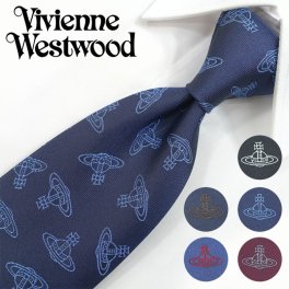 ヴィヴィアン ウエストウッド ネクタイ (8.5cm幅)  Vivienne Westwood ヴィヴィアンネクタイ  ネクタイ ブランド/高級/セール 新作/バースデー/誕生日/お祝い 父の日/入社祝い/就職祝い