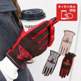 ヴィヴィアン レディース 手袋 異素材コンビ 手袋 4151VW544