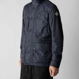 モンクレール MONCLER 1B718 00 68352 ジャケット メンズ アウター ブルゾン ビジネス アウトドア カジュアル ブランドロゴ シンプル 通勤 LEZ GIUBBOTO ネイビー 1 2