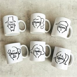 名入れマグカップ 【顔ネーム 】  名入れ 父の日 母の日 敬老の日 誕生日 出産祝い 結婚祝い 還暦 名前入り 家族 夫婦 親子 彼氏 彼女 カップル ファミリーデザイン お揃い ペア ペアルック 親子ペア 夫婦ペア マタニティフォト 結婚記念 プレゼント ギフト ペアギフト ホワイトデー バレンタインデー クリスマスプレゼント