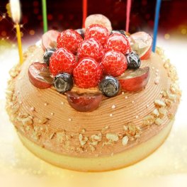 最高級 木苺のチョコレート バースデーケーキ【14cm】チョコレート ケーキ タルト 誕生日ケーキ お取り寄せスイーツ 誕生日 ギフト 贈り物 誕生祝い 合格祝い 記念日 お祝い 結婚祝い プレゼント バレンタインデー