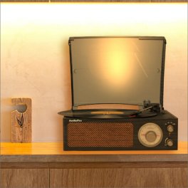 3Wスピーカー2発内蔵 レコードプレーヤー EP LP SP 78回転対応 カセットプレイヤー AM FMラジオ ラジカセ マルチオーディオ 父の日 敬老の日 誕生日 プレゼント　送料無料