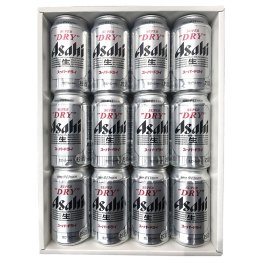 アサヒ スーパードライ 350ml 12缶ギフトセット / お中元/ビールセット/アサヒビール/贈り物/贈答品 / 御中元 お中元 御歳暮 お歳暮 御年賀 お年賀 御祝 御礼 内祝