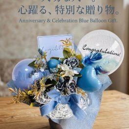 【くすみ薔薇 バルーンギフト 】バルーン フラワーアレンジメント バルーンアレンジメント バルーンフラワーギフト お祝い風船 かわいい 母の日バルーンフラワー 風船付きアレンジ 開店祝い 開業祝い 周年 結婚祝い 祝電 開院祝い