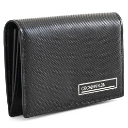 カルバンクライン 名刺入れ カードケース 黒(ブラック) CK CALVIN KLEIN 817634 メンズ 紳士 ギフト 定番 彼氏 彼女 プレゼント