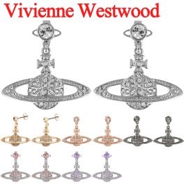 ヴィヴィアンウエストウッド ピアス Vivienne Westwood ヴィヴィアン ミニバスレリーフドロップピアス 62020025 選べる6色 【ラッピング無料 誕生日 お祝い プレゼント ギフト 贈り物】 送料無料