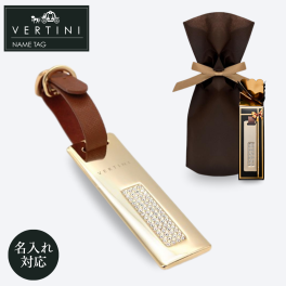 【名入れ】VERTINI ゴールド ネームプレート (単品) ギフト プレゼント 記念品 ゴルフグッズ