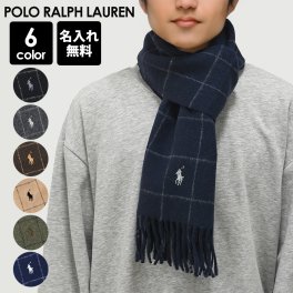 【名入れ無料】 ポロ ラルフローレン マフラー メンズ レディース リバーシブル ウインドウペイン柄 全4色 男女兼用 PC0743 POLO RALPH LAUREN 無地ギフトBOX選べます 送別会 誕生日 お中元 結婚祝い 結婚式 彼氏 息子 夫 男性 彼女 妻 女性 マフラー 高級 父の日 母の日 クリスマスプレゼント マフラー クリスマスプレゼント ファッション小物