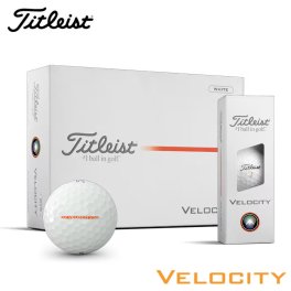 即日オウンネーム 名入れ対応 タイトリスト ベロシティ VELOCITY ゴルフボール 1ダース(12球) 2026年モデル (日本正規品)