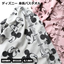 出産祝い 身長計 タオル 赤ちゃん ディズニー ミッキー ミニー イニシャル バスタオル 名入れ 名前入り 刺繍 男の子 女の子 送料無料 ラッピング 思い出 赤ちゃん 子供 出産 マタニティ フォト パパ ママ ベイビー お父さん お母さん クリスマス ハロウィン バレンタイン 七五三 初節句 子供の日 ギフトセット 人気 端午の節句 ひな祭り