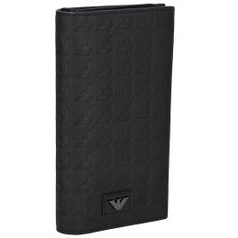 エンポリオアルマーニ EMPORIO ARMANI 財布 長財布 小銭入れ付き Y4R624-YQ67I 80001 メンズ ブラック