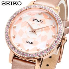 SEIKO 腕時計 セイコー 時計 ウォッチ ソーラークォーツ シンプル ビジネス フォーマル レディース SUP456P1 [並行輸入品]