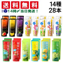 【 送料無料 】ゴールドパック 凍らせておいしい フルーツバー 詰め合わせ アソート セット 14種 各2本 計28本 まとめ買い