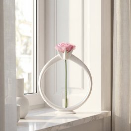【Bloom Ring】 花瓶 フラワーベース 一輪挿し おしゃれ ギフト プロポーズ 結婚祝い 誕生日 母の日 インテリア 雑貨