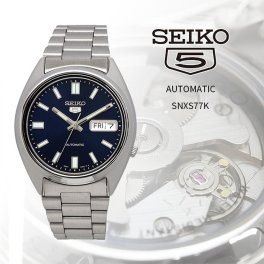 SEIKO 腕時計 セイコー 時計 ウォッチ セイコー5 自動巻き ビジネス カジュアル メンズ SNXS77K 海外モデル [並行輸入品]
