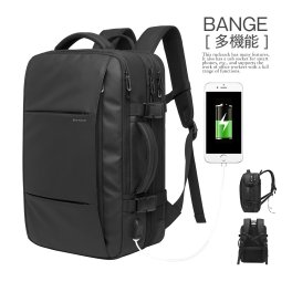 ビジネス リュック 3way 大容量 防水 メンズ 35L USB充電ポート付き 15.6インチ パソコン バックパック マチ拡張 180°開口 盗難防止リュック PC リュックサック 出張 旅行 通学 通勤 父の日 プレゼント