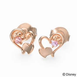 Disney シルバー ピアス ハート 彼女 レディース 女性 誕生日 記念日 ギフトラッピング ディズニー Disneyzone ミニーマウス プレゼント