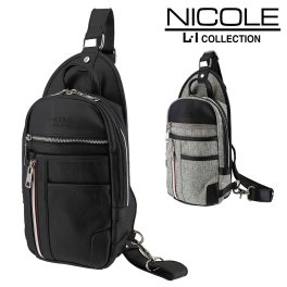 ニコル バッグ ボディバッグ 斜め掛け 肩掛け NICOLE オデッセイ ワンショルダーバッグ A5サイズ nil240 メンズ レディース 送料無料 誕生日プレゼント ギフト ラッピング無料 【正規代理店】
