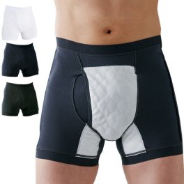 男性用失禁パンツ サイドシークレット 1枚[失禁パンツ 男性用 尿漏れパンツ 男性 メンズ 下着 インナー ボクサー パンツ ボクサーパンツ 50cc]