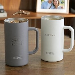 サーモス 名入れ ビールジョッキ2個ペアセット 600ml・720ml【保温　保冷　断熱】父の日 母の日 誕生日 記念日 誕生祝い 名入れ 名前入り 結婚祝い THERMOS ビールジョッキ 保冷 タンブラー コップ プレゼント ギフト 贈り物