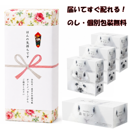 【送料込】粗品 引っ越し挨拶 10箱セット ネピア 鼻セレブ ティッシュ 200組 400枚 個包装 のし対応 景品 ノベルティ 記念品 御挨拶 御礼 内祝 記念品 大量注文OK あす楽 保湿 ティッシュペーパー 詰め合わせ 新築 地鎮祭 ギフト 喜箱 kibaco