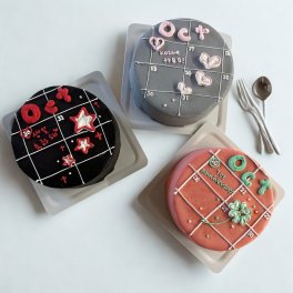 カラーが選べる❣️グリッドカレンダーセンイルケーキ