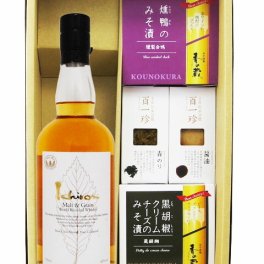 ★ 送料無料 ★  イチローズ モルト＆グレーン ウイスキー ホワイトラベル 700ml ＋ おつまみ 4種セット【 ウイスキー・おつまみセット 】【 要冷蔵 】【 5852 】【 ハロウィン 贈り物 ギフト プレゼント 誕生日 結婚のお祝い 】