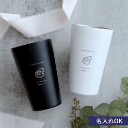 【名入れ】名入れ　ステンレスサーモタンブラー550ml　ペアセット【保温　保冷　断熱】 【アウトドア】【家飲み】  【父の日】 【母の日】 結婚祝い・結婚記念日・記念日・誕生日祝い・敬老の日 などのプレゼントにオススメ！  【メッセージカード無料】 