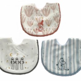 名入れ 刺繍 ネーム お名前 ベビースタイ ムーミン ミー ニョロニョロ スタイ ベビー 涎掛け あぶちゃん ビブ ワンタッチスタイ 出産祝い 贈り物 プレゼント お誕生祝い ギフト
