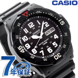 カシオ CASIO チプカシ チープカシオ 腕時計 デイデイト クラシック 海外モデル オールブラック CASIO MRW-200H-1BVDF