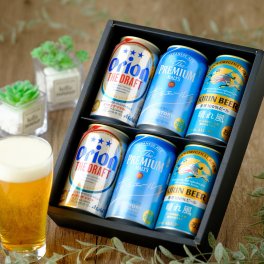 敬老の日【送料無料】【ビールギフト】さわやかビール 3種 飲み比べセット 6缶 オリオンビール 沖縄 香るエール プレモル 晴れ風 キリン サントリー アサヒ ラッピング 熨斗 送料無料(北海道、沖縄を除く)
